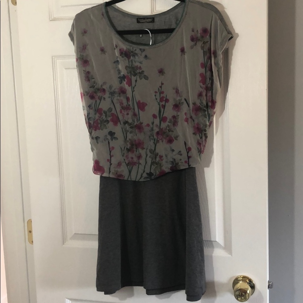 Cute skirt, Medium and Large floral top